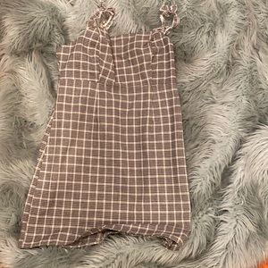 L.A. Hearts plaid dress